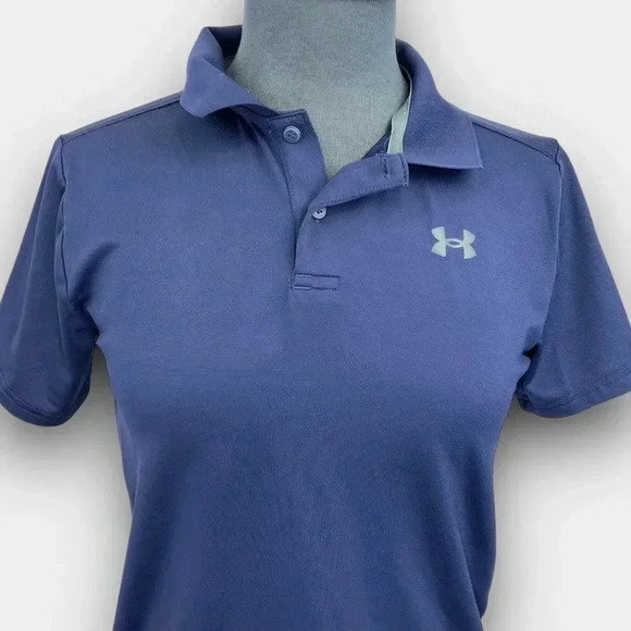 UNDER ARMOUR Matchplay Polo Youth Large blue - Picture 5 of 13